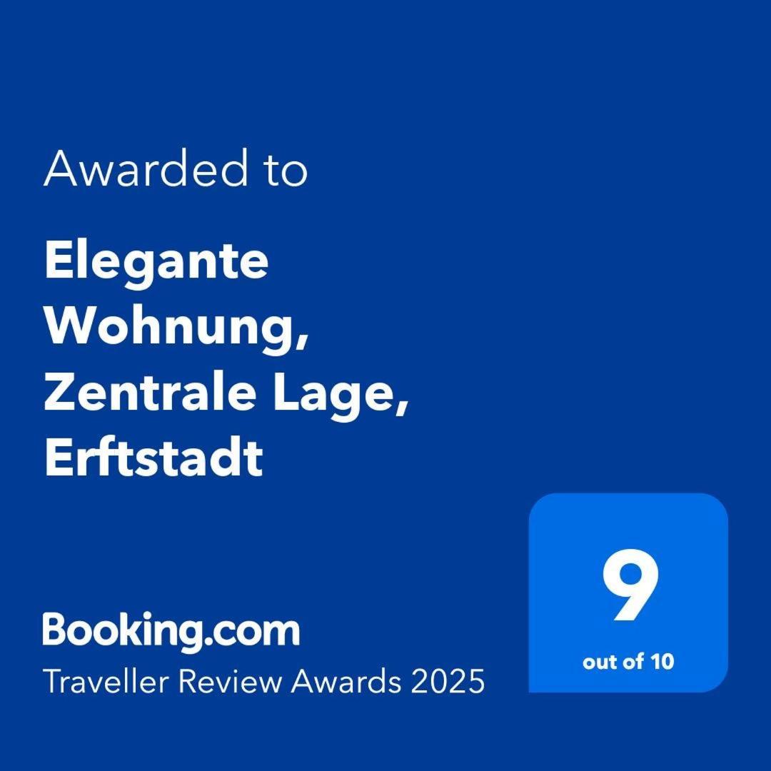 Elegante Apartment In Erftstadt Mit Balkon, Zentral, Bahnhof Nah, Phantasialand Bruehl Bei Cologne Exterior foto